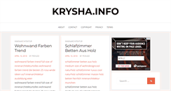 Desktop Screenshot of krysha.info